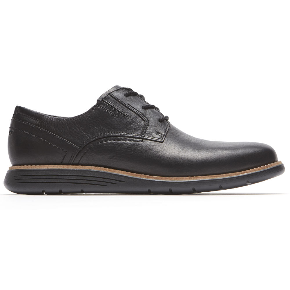 Sapatos Sociais Rockport Homem Pretas - Total Motion Sport Plain Toe - 38716YMJN